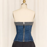 D&G Denim Corset Top