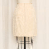 Claude Montana Beige Skirt Suit