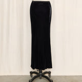 JPG Velvet Long Skirt