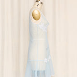 Habelia Baby Blue Sheer Slip