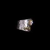 Vintage Black Stone Sterling Silver Statement Ring