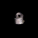 Vintage Black Stone Sterling Silver Statement Ring